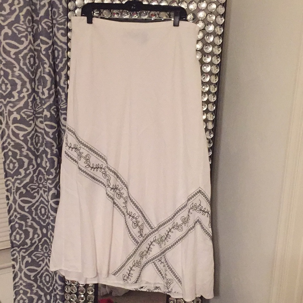 Black and white skirt.  Ready for the summer!
